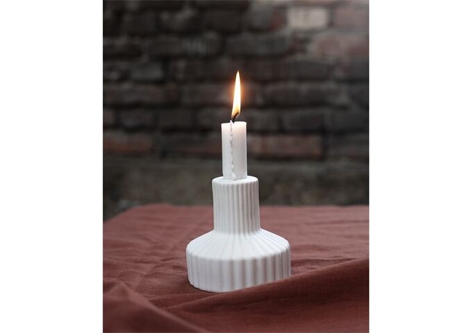 Storefactory SAMSET white candlestick