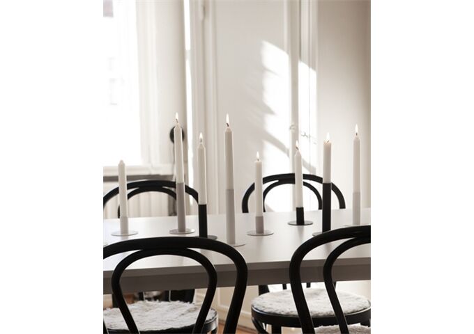 Storefactory EKTORP small greige candlestick