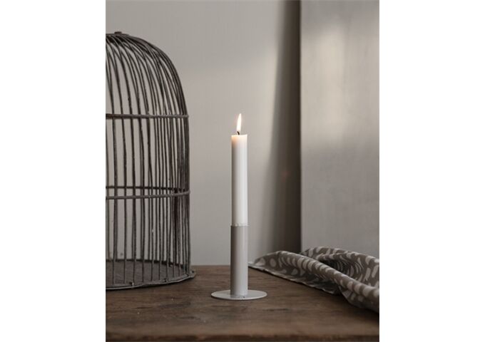 Storefactory EKTORP medium greige candlestick