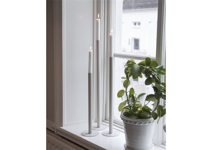 Storefactory EKEBERGA small greige candlestick