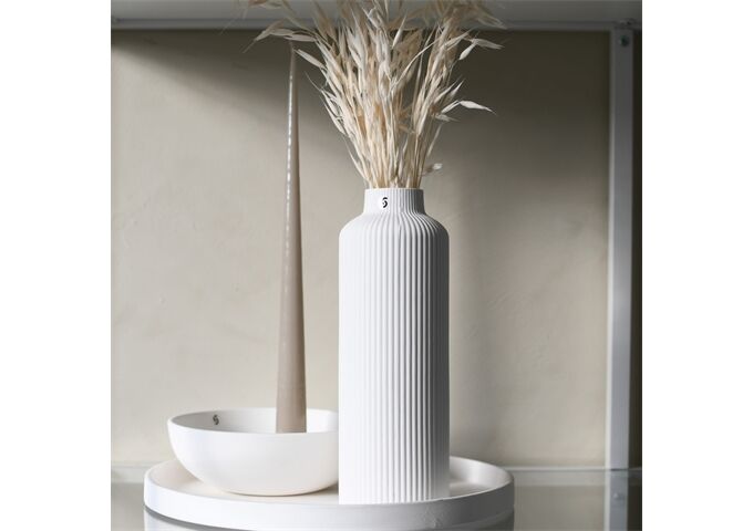Storefactory ÅDALA white caramic vase