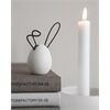 Storefactory LINNEA small white decoration