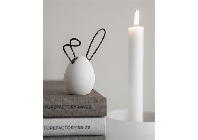 Storefactory LINNEA small white decoration