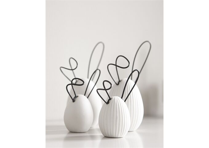 Storefactory LINNEA small white decoration