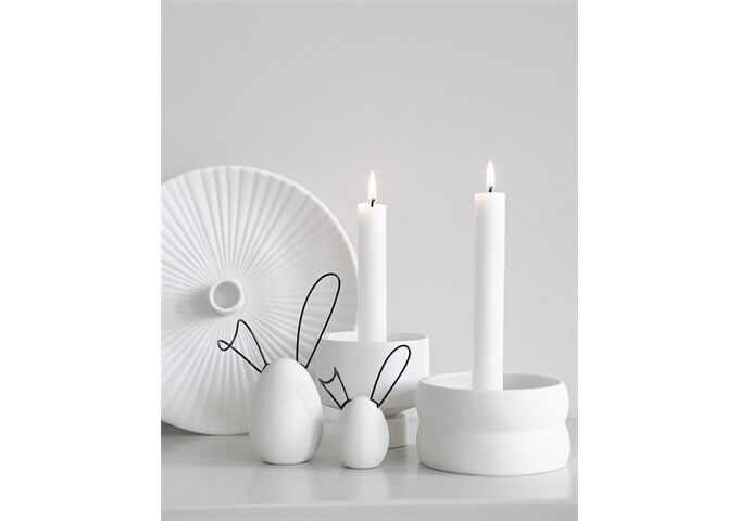 Storefactory LINNEA small white decoration