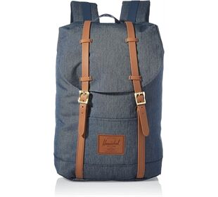 Herschel Retreat Indigo Denim Crosshatch