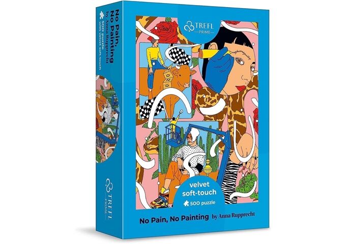TREFL Pz. 500Teile Velvet, No Pain, No Painting