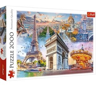 TREFL Puzzle 2000 – Wochenende in Paris