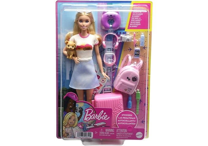 Mattel BRB Reise Puppe mit Zubehör