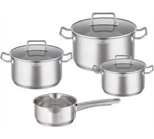 RÖSLE Topf-Set 4-tlg. EXPERTISO Edelstahl