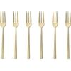 Sambonet Rock Antique / Edelst./PVD Champag.Set 6 Kuchengab