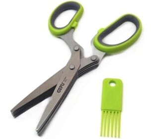 GEFU Kräuterschere grün