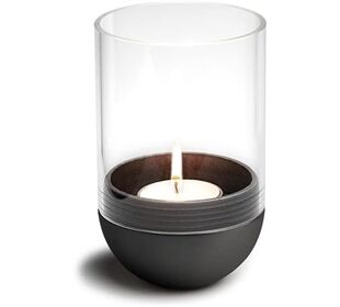 Höfats GRAVITY CANDLE Windlicht schwarz