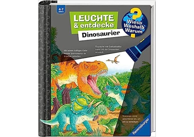 Ravensburger WWW Leuchte & entdecke Dinosaurier