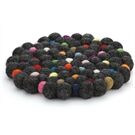 CILIO Untersetzer LANA NERO rund