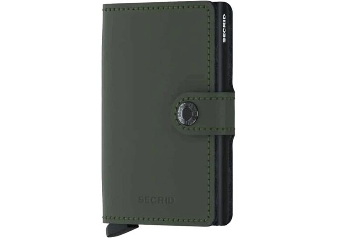 Secrid Miniwallet Matte Green-Black