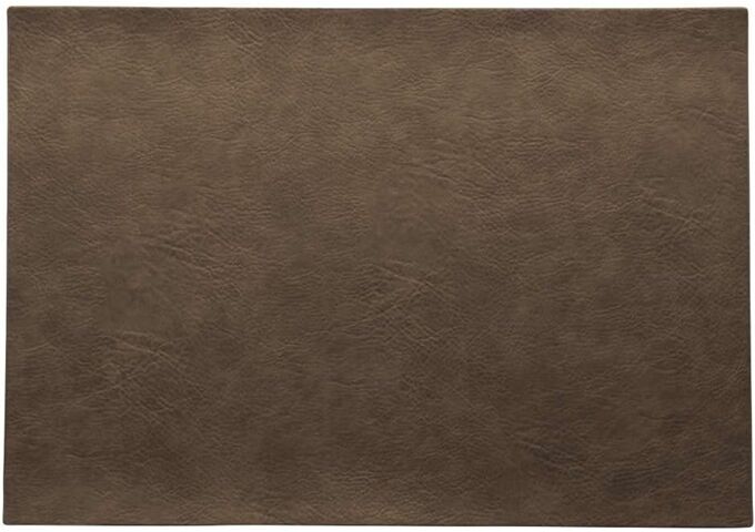 ASA vegan leather Tischset, nougat