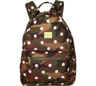 Herschel Nova Mid-Volume Woodland Camo White Dot