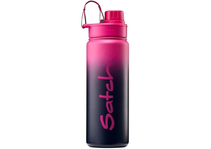 Satch Edelstahl Trinkflasche Pink Graffiti pink