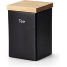 Continenta Vorratsdose Keramik 1000ml, schwarz