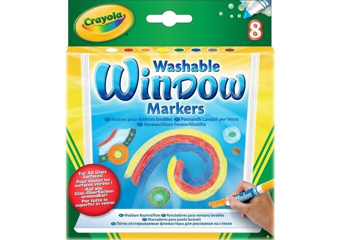 Amigo Crayola Auswaschb. Fensterfilzstift