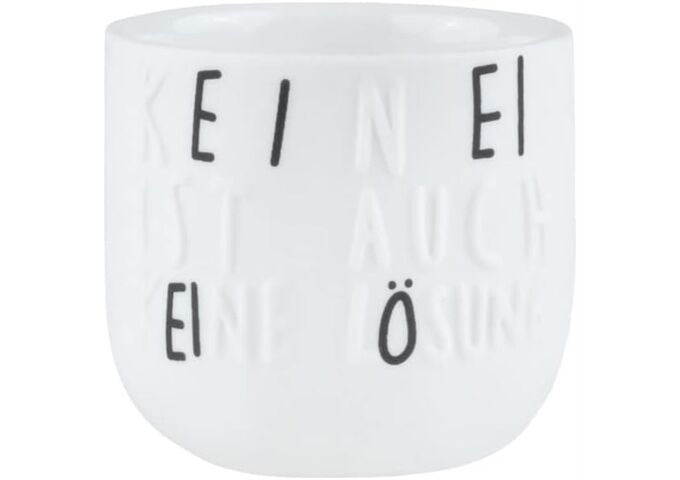 Räder Eierbecher Kein Ei ist auch keine Lösung D 5cm H 4