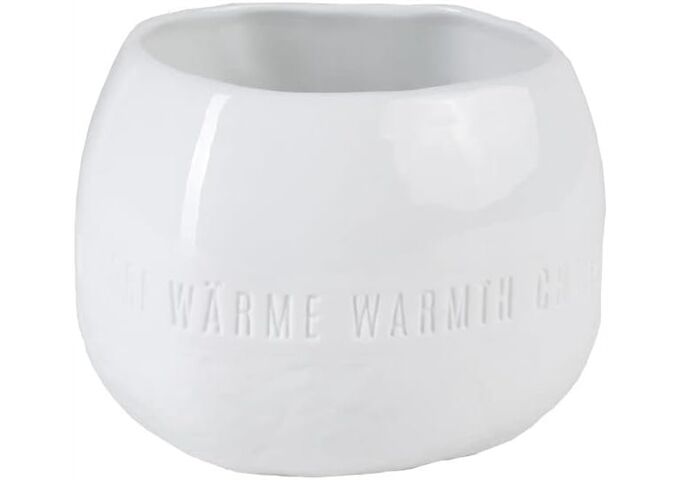 Räder Freiform Teelichthalter Wärme 5-sprachig 10x9x7,2c