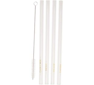 Räder Glastrinkhalm 4er Set Apero Länge: 21,5cm Dia:1cm