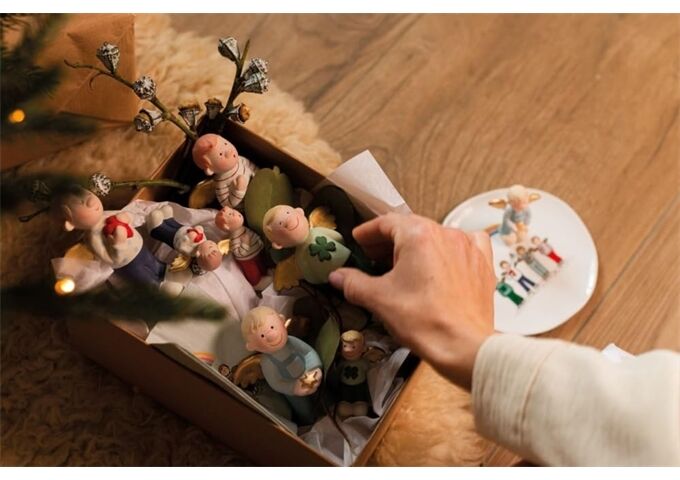 Räder Himmlische Brüder Paul H 11,5cm B 7cm