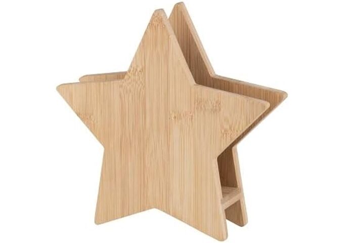 Räder LIVING Bambus Serviettenhalter Stern