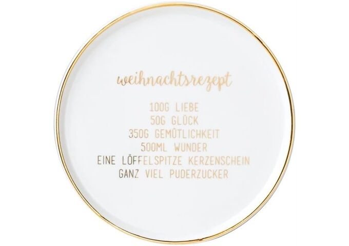 Räder LIVING Weihnachtsrezept 14cm