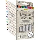 ONLINE Farbstiftetui 12ST sortiert