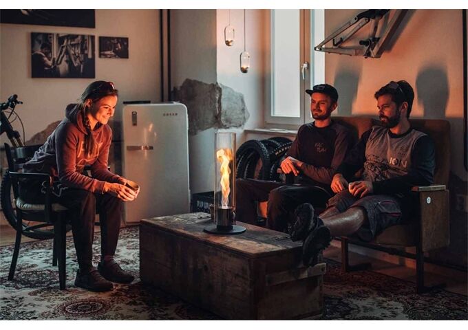 Höfats SPIN 900 Bio-Burner mit Eco-Ring & Löschdeckel