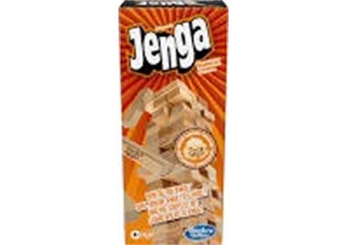 Hasbro Gaming|Hasbro Hasbro A2120EU4 - Jenga Classic, für 1-2 Spieler,