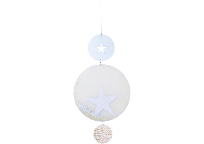 Räder Transparenthänger Große Sterne L 39cm