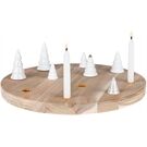 Räder Winterwald Tannenwald dia 28cm H 8cm