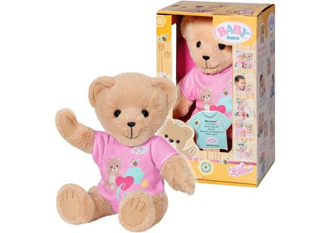 Zapf BABY born Bär pink