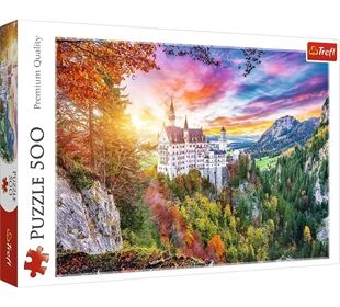 TREFL Puzzle Blick auf Neuschwanstein