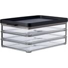 MEPAL kühlschrankdose omnia aufschnitt 3schichte - schwa