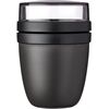 MEPAL lunch pot ellipse - nordic black