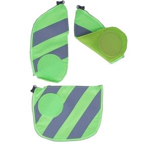 Ergobag Zip-Sets mit Reflektorstreifen Grün