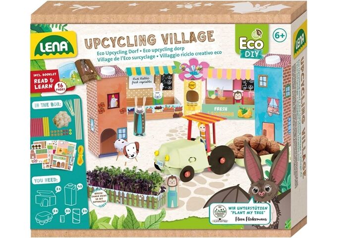 LENA Eco Upcycling Village, Faltschachte
