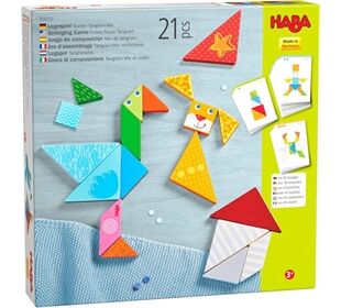 Haba Legespiel Bunter Tangram-Mix