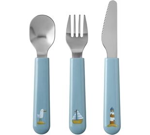 MEPAL kinder-besteckset mio 3-teilig - sailors bay