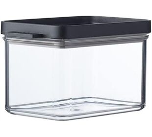 MEPAL vorratsdose omnia rechteckig 700 ml- black