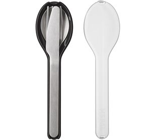 MEPAL besteckset ellipse 3-teilig - nordic black