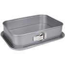 Städter Springform 33 x 23 cm / H 7 cm Silber rechteckig