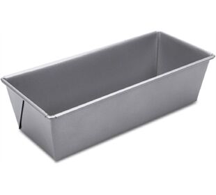 Städter Kastenform 20 x 10,5 cm / H 7 cm Silber