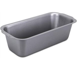 Städter Brotbackform 26 x 11,5 cm / H 7,5 cm Silber