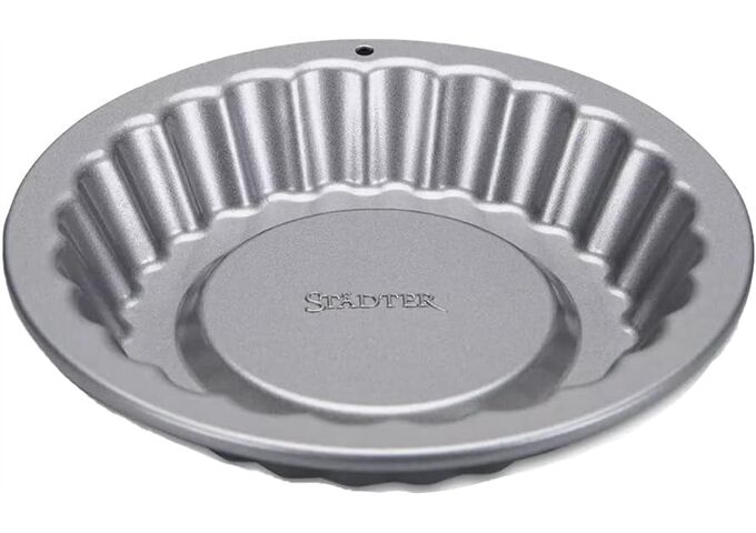 Städter Tortelett-Backform ø 10 cm / H 2 cmSilber